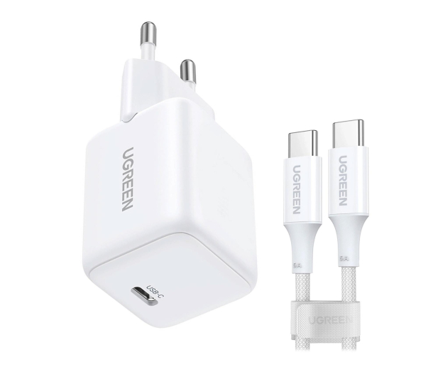 UGREEN Ładowarka sieciowa X513 30W GaN 1x USB-C + kabel USB-C 1m - 1416988 - zdjęcie